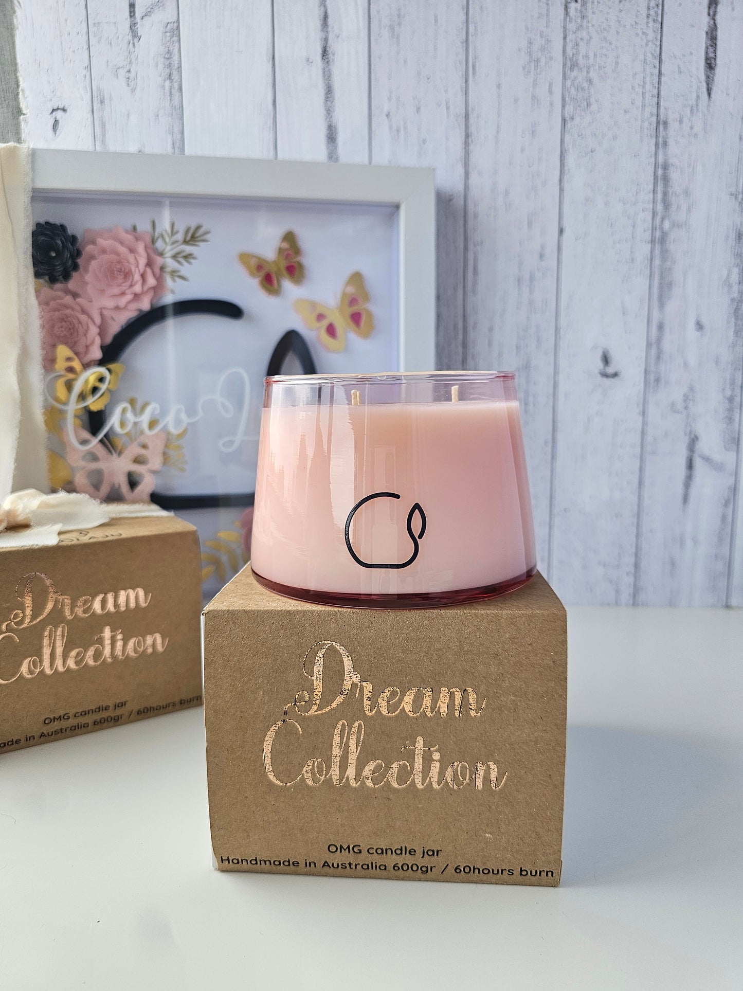 OMG 60Hours Candle - Light Pink