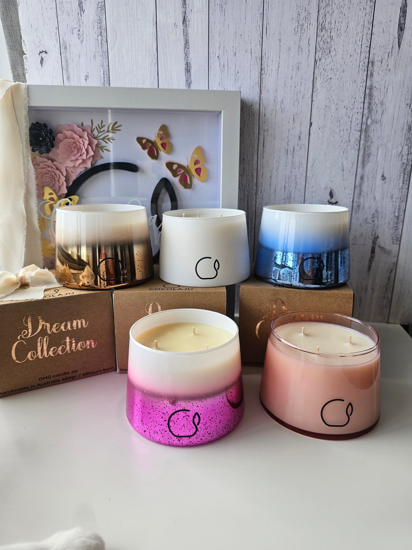OMG 60Hours Candle - White