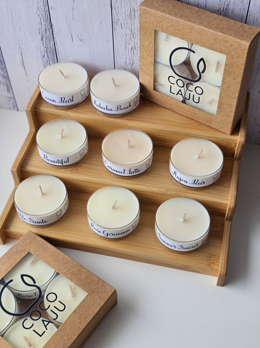 Maxi Tealight Candles 4pack - 12hours