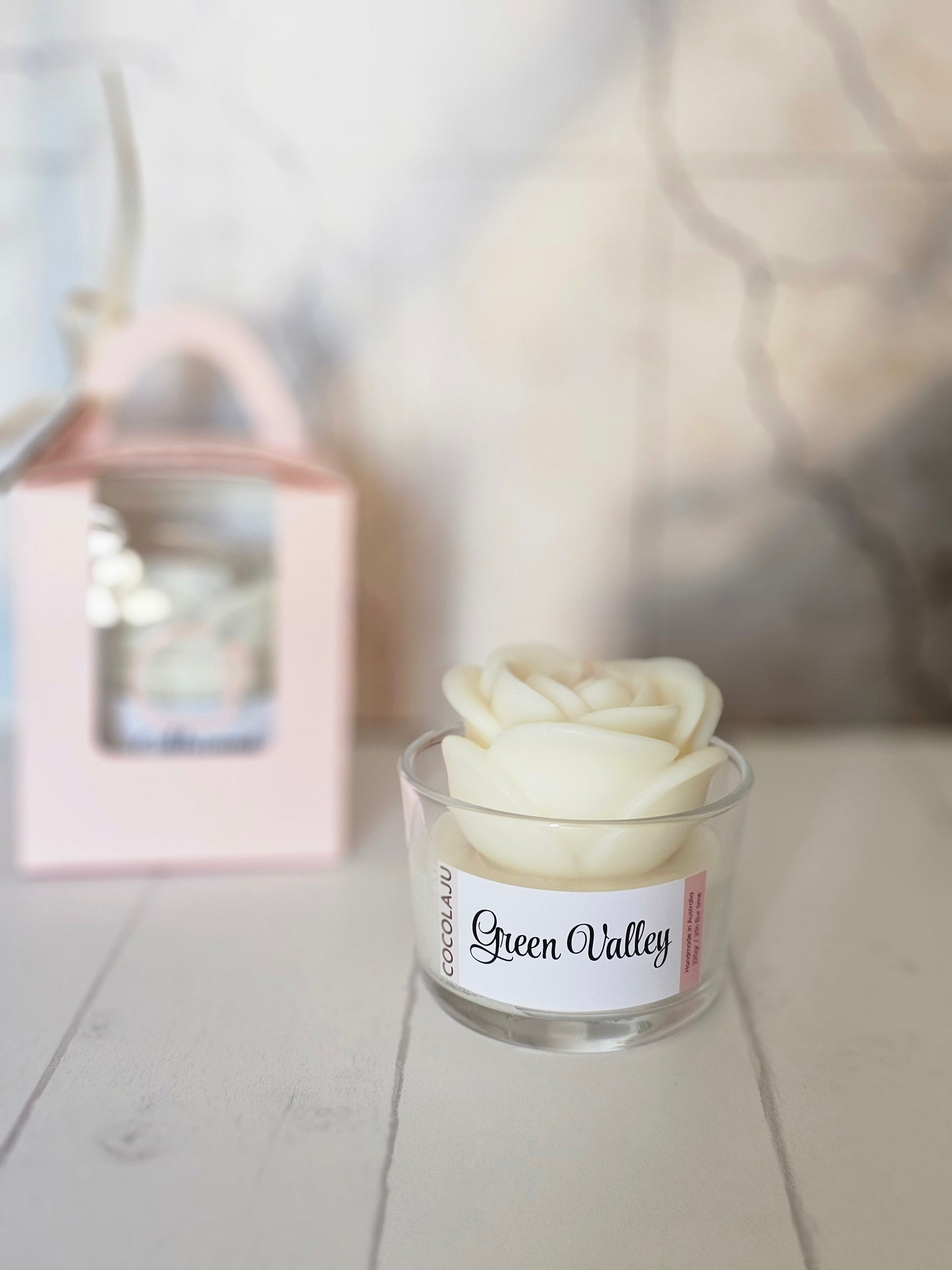 RoseJar Candle