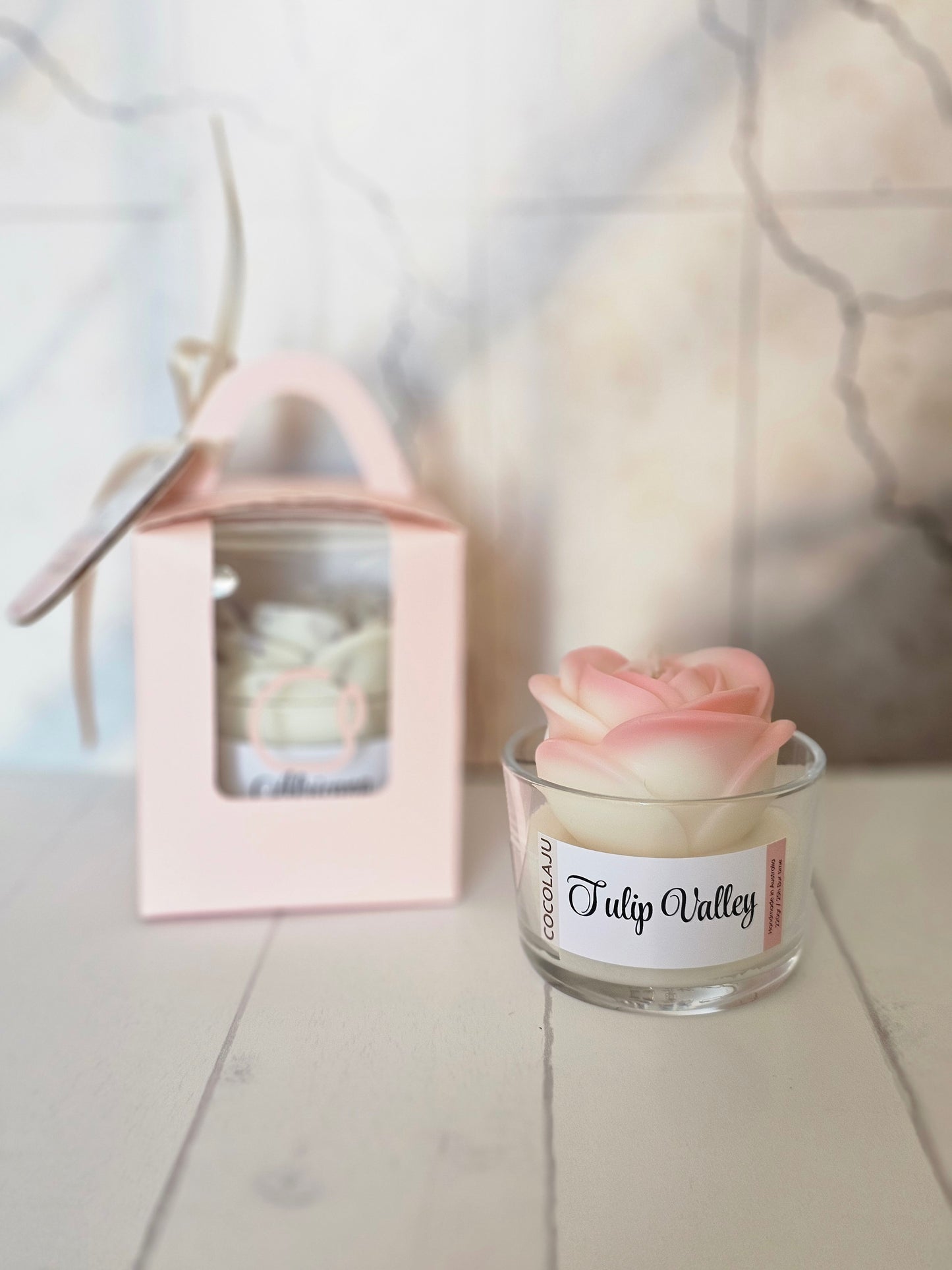 RoseJar Candle
