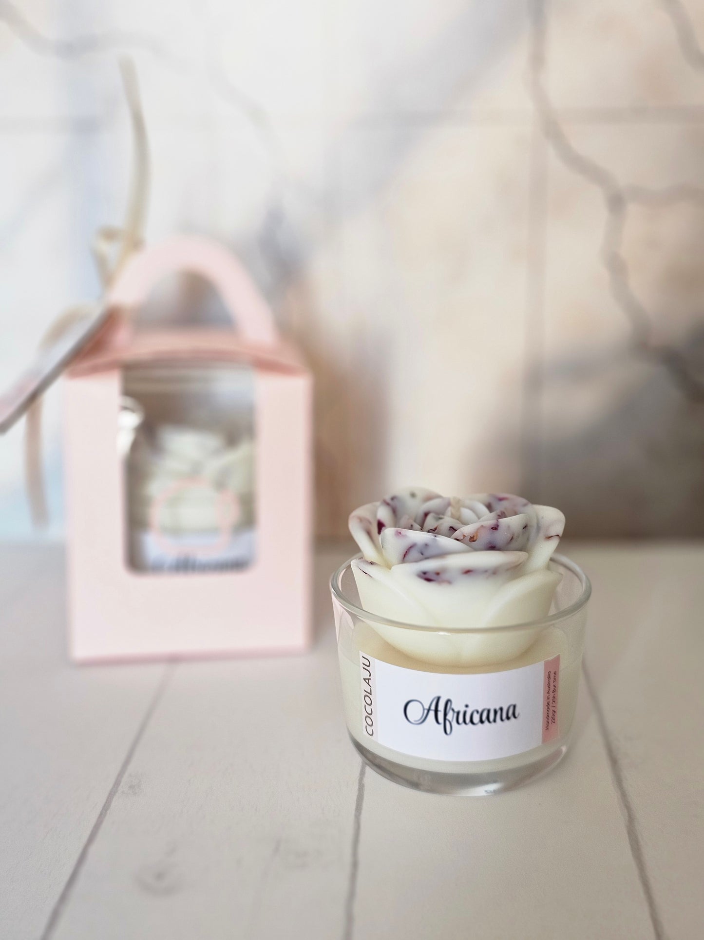 RoseJar Candle
