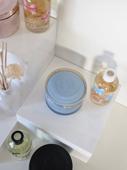 Gold Baby Blue Combo Set