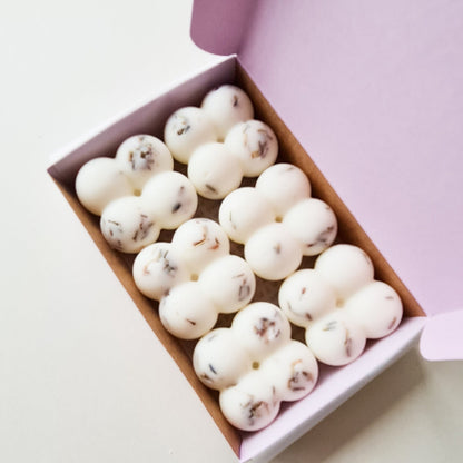 purple box wax melts Infused Lavender scent