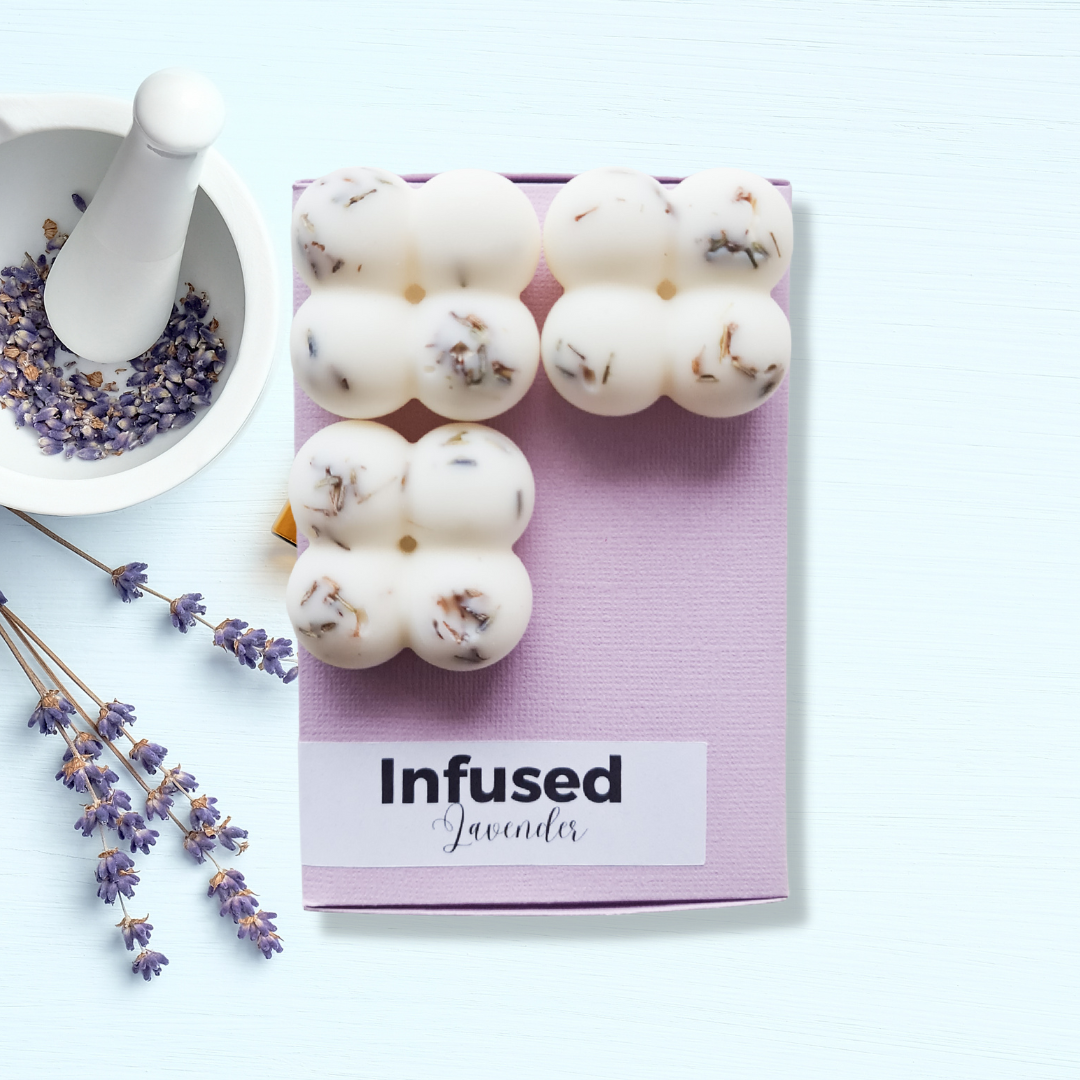 purple box - Infused Lavender scent Wax melts